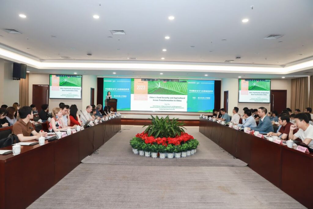 Workshop on food systems transformation at Nanjing Agricultural University