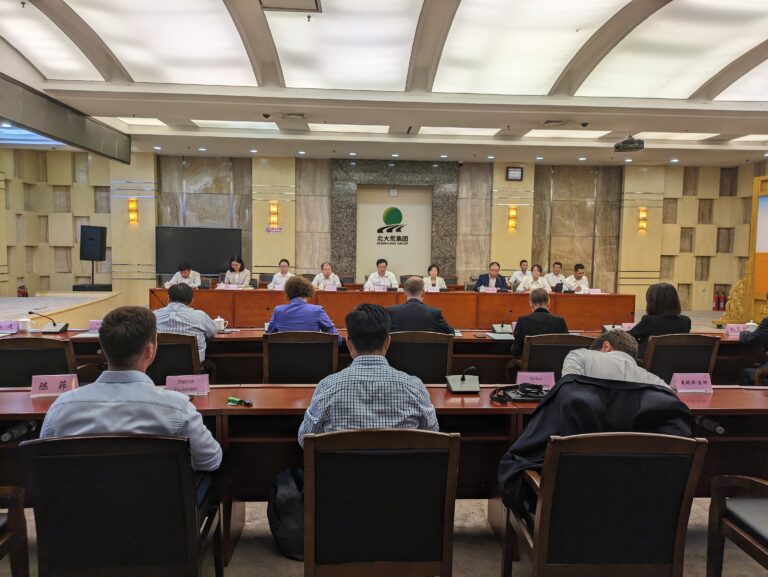 Exchange with representatives of Beidahuang state farm, © DCZ