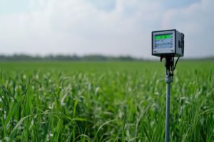 smart ag-field with sensor
