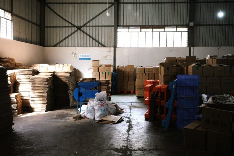Walnut roasting and sorting workshop