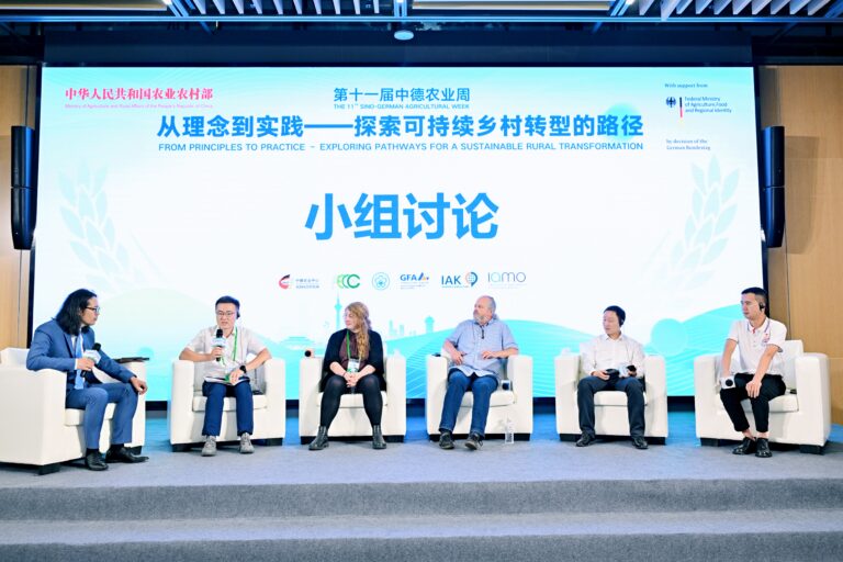 Experts from Germany and China at roundtable discussion