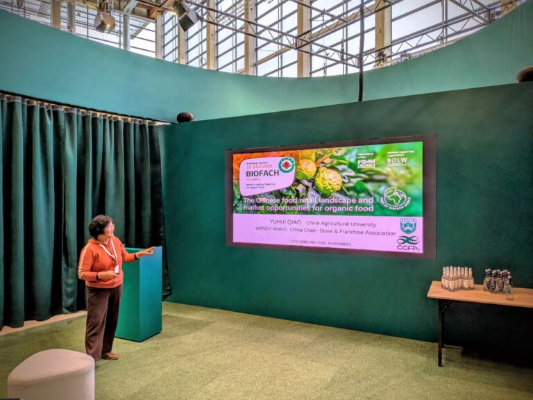 QIAO Yuhui presents consumer trends in China’s organic sector