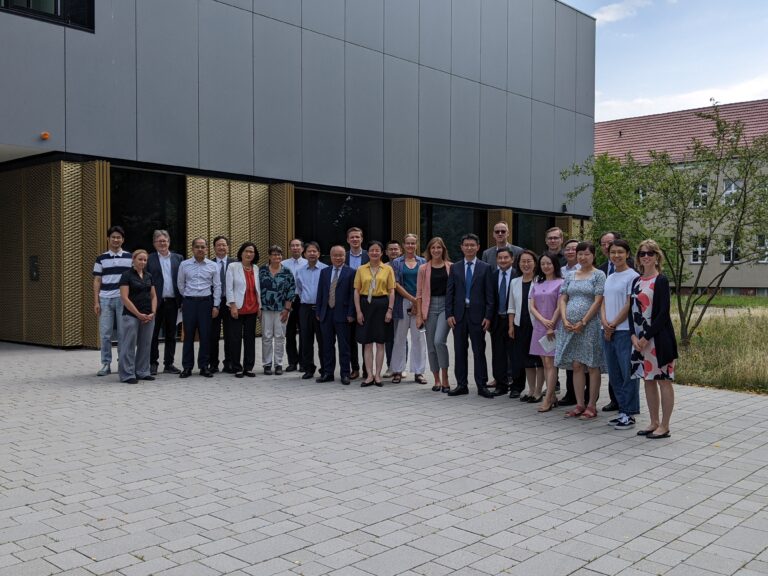 CAAS delegation and researchers from ATB at the ATB campus in Potsdam