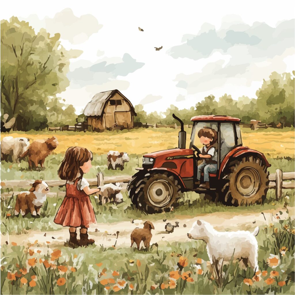 toolbox-farmers on tractor